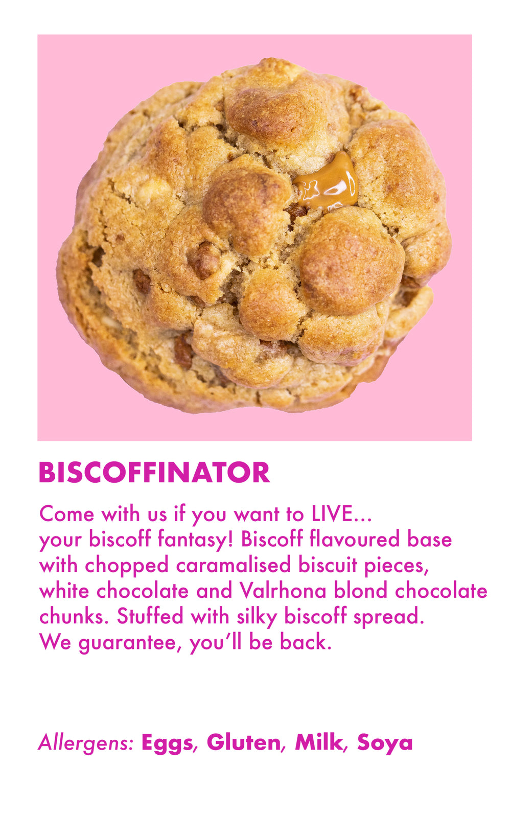 Menu Dollies Cookies LTD