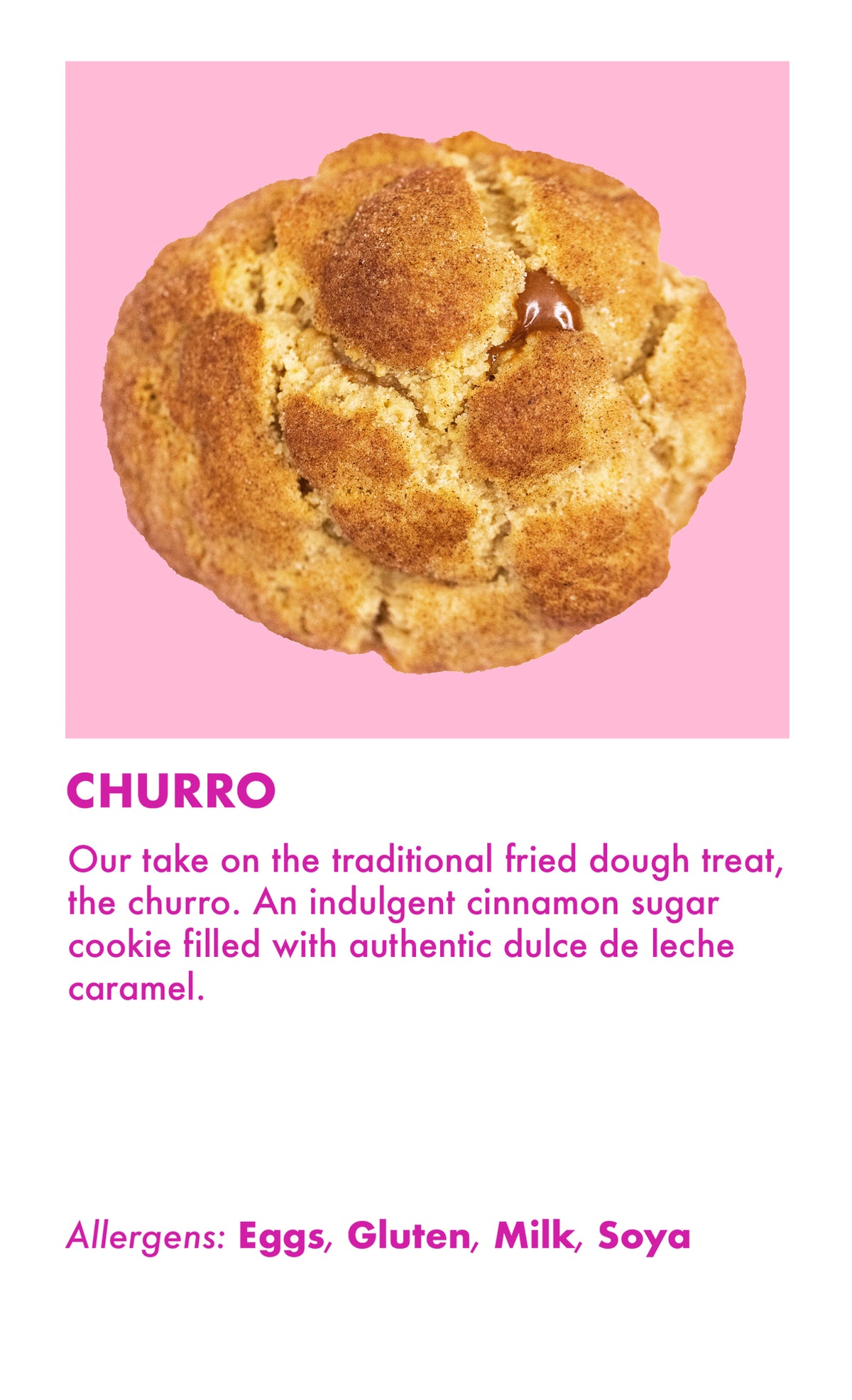 Menu Dollies Cookies LTD